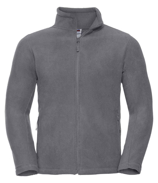Russell 870M Convoy Grey Front -  Ready to be Embroidered by Custard Workwear - Cheap Personalised and Customised Workwear in Nottinghamshire, Derbyshire and Leicestershire