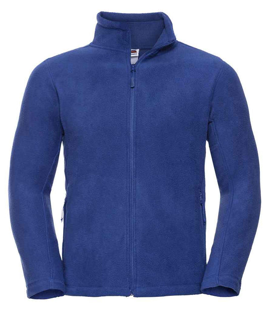 Russell 870M Royal Blue Front -  Ready to be Embroidered by Custard Workwear - Cheap Personalised and Customised Workwear in Nottinghamshire, Derbyshire and Leicestershire