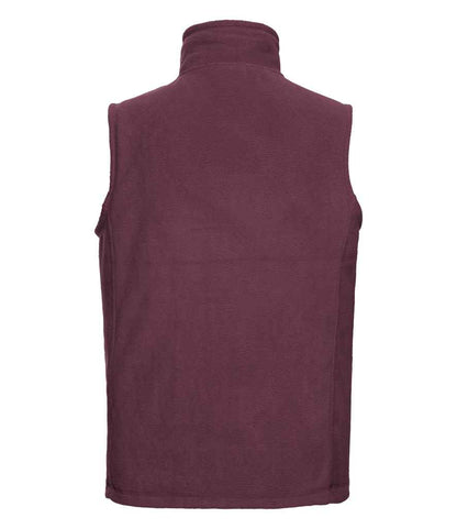 Russell 872M Burgundy Back -  Ready to be Embroidered by Custard Workwear - Cheap Personalised and Customised Workwear in Nottinghamshire, Derbyshire and Leicestershire