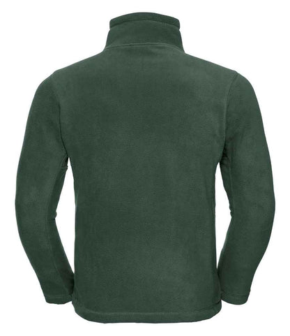 Russell 874M Bottle Green Back -  Ready to be Embroidered by Custard Workwear - Cheap Personalised and Customised Workwear in Nottinghamshire, Derbyshire and Leicestershire