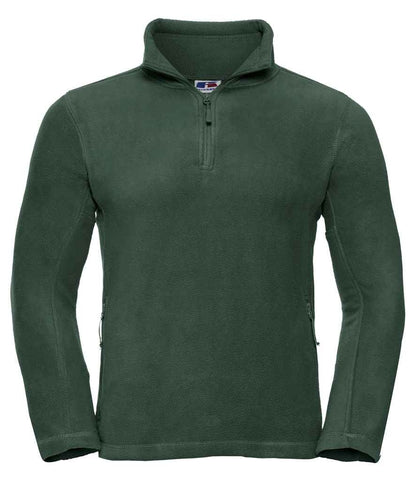Russell 874M Bottle Green Front -  Ready to be Embroidered by Custard Workwear - Cheap Personalised and Customised Workwear in Nottinghamshire, Derbyshire and Leicestershire