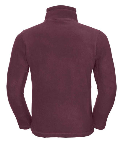 Russell 874M Burgundy Back -  Ready to be Embroidered by Custard Workwear - Cheap Personalised and Customised Workwear in Nottinghamshire, Derbyshire and Leicestershire