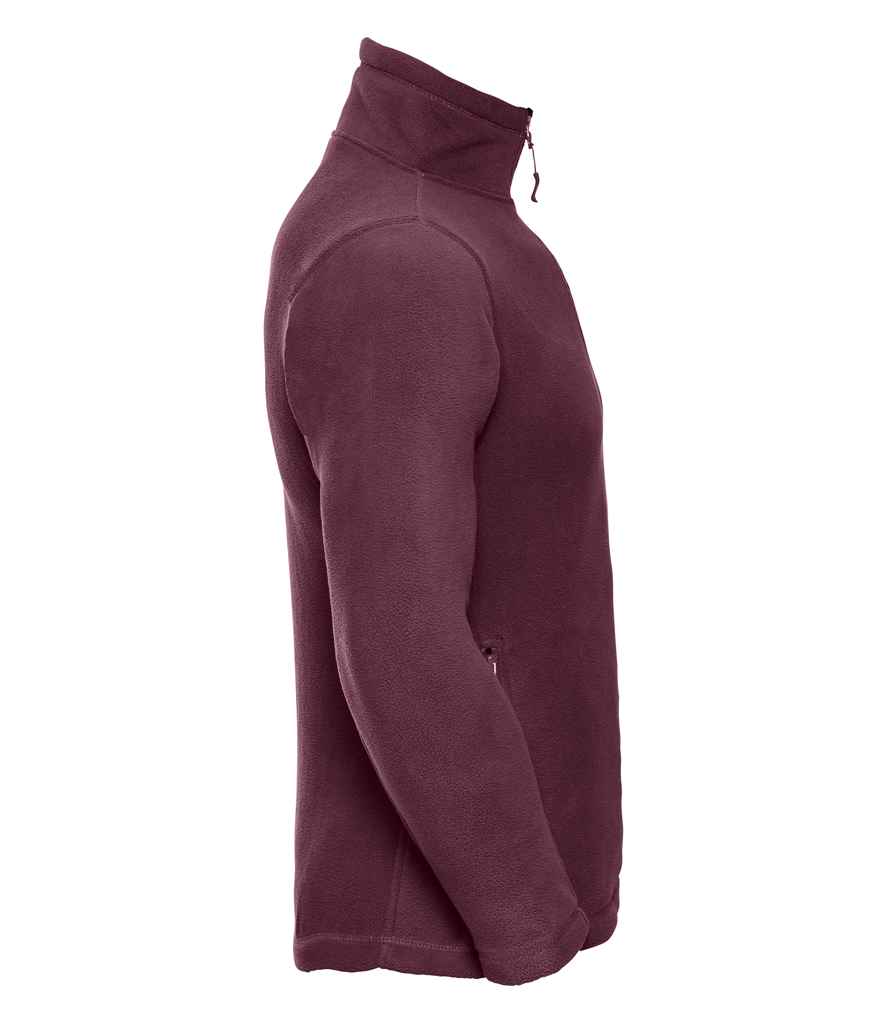 Russell 874M Burgundy Right -  Ready to be Embroidered by Custard Workwear - Cheap Personalised and Customised Workwear in Nottinghamshire, Derbyshire and Leicestershire