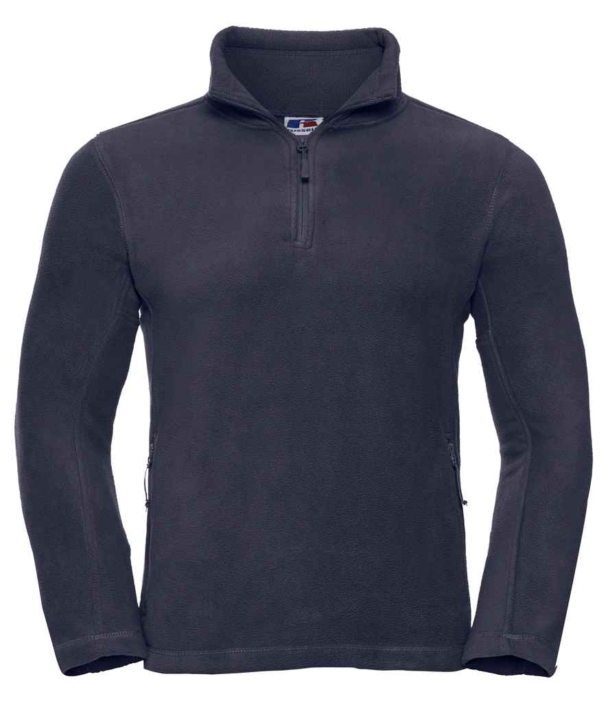Russell 874M French Navy Front -  Ready to be Embroidered by Custard Workwear - Cheap Personalised and Customised Workwear in Nottinghamshire, Derbyshire and Leicestershire