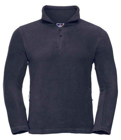 Russell 874M French Navy Front -  Ready to be Embroidered by Custard Workwear - Cheap Personalised and Customised Workwear in Nottinghamshire, Derbyshire and Leicestershire