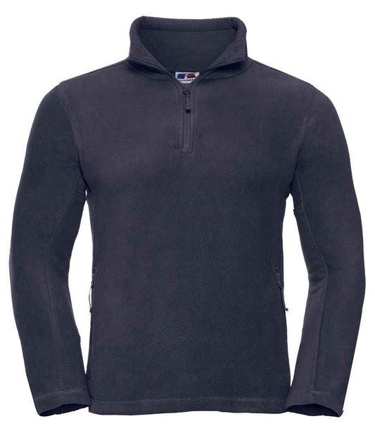 Russell 874M French Navy Front -  Ready to be Embroidered by Custard Workwear - Cheap Personalised and Customised Workwear in Nottinghamshire, Derbyshire and Leicestershire