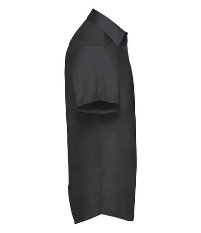 Russell 923M Black Right -  Ready to be Embroidered and Printed by Custard Workwear - Cheap Personalised and Customised Workwear in Nottinghamshire, Derbyshire and Leicestershire