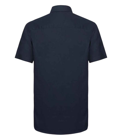 Russell 923M Bright Navy Back -  Ready to be Embroidered and Printed by Custard Workwear - Cheap Personalised and Customised Workwear in Nottinghamshire, Derbyshire and Leicestershire