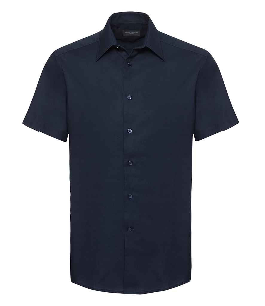 Russell 923M Bright Navy Front -  Ready to be Embroidered and Printed by Custard Workwear - Cheap Personalised and Customised Workwear in Nottinghamshire, Derbyshire and Leicestershire