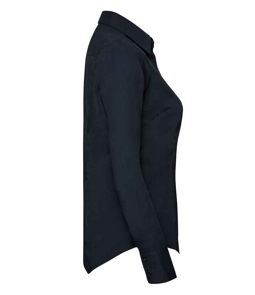 Russell 924F French Navy Right -  Ready to be Printed by Custard Workwear - Cheap Personalised and Customised Workwear in Nottinghamshire, Derbyshire and Leicestershire