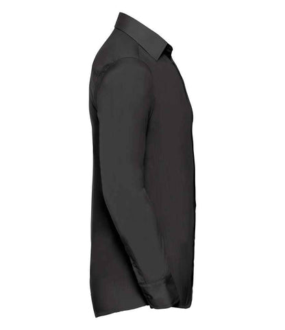Russell 924M Black Right -  Ready to be Printed by Custard Workwear - Cheap Personalised and Customised Workwear in Nottinghamshire, Derbyshire and Leicestershire