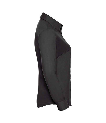 Russell 932F Black Right -  Ready to be Embroidered and Printed by Custard Workwear - Cheap Personalised and Customised Workwear in Nottinghamshire, Derbyshire and Leicestershire