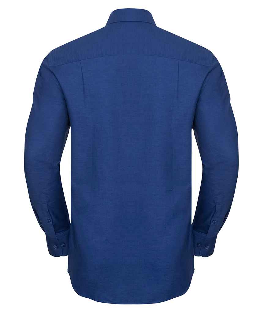 Russell 932M Bright Royal Back -  Ready to be Embroidered and Printed by Custard Workwear - Cheap Personalised and Customised Workwear in Nottinghamshire, Derbyshire and Leicestershire