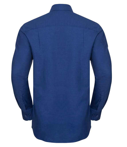 Russell 932M Bright Royal Back -  Ready to be Embroidered and Printed by Custard Workwear - Cheap Personalised and Customised Workwear in Nottinghamshire, Derbyshire and Leicestershire