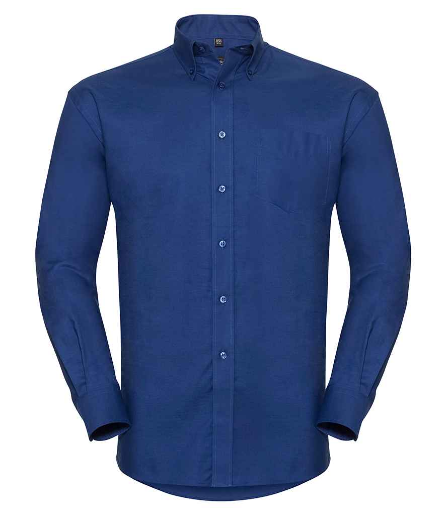 Russell 932M Bright Royal Front -  Ready to be Embroidered and Printed by Custard Workwear - Cheap Personalised and Customised Workwear in Nottinghamshire, Derbyshire and Leicestershire