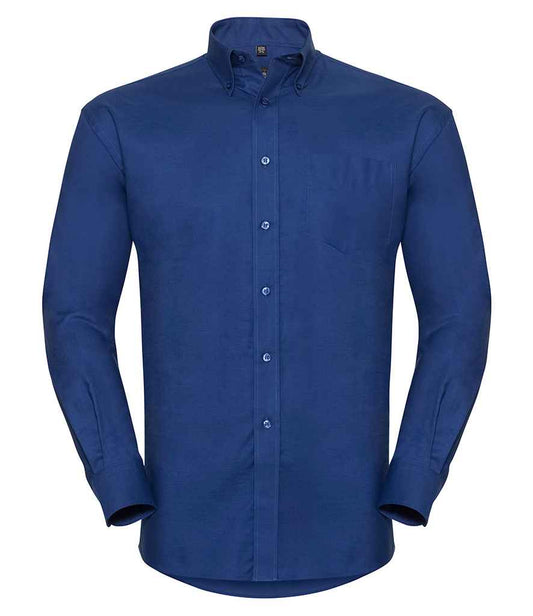 Russell 932M Bright Royal Front -  Ready to be Embroidered and Printed by Custard Workwear - Cheap Personalised and Customised Workwear in Nottinghamshire, Derbyshire and Leicestershire