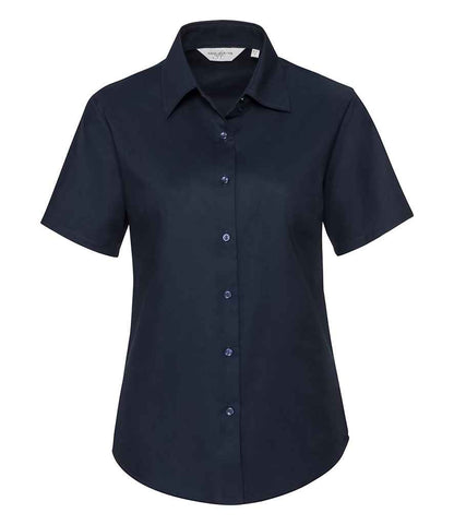 Russell 933F Bright Navy Front -  Ready to be Embroidered and Printed by Custard Workwear - Cheap Personalised and Customised Workwear in Nottinghamshire, Derbyshire and Leicestershire