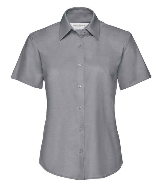 Russell 933F Silver Front -  Ready to be Embroidered and Printed by Custard Workwear - Cheap Personalised and Customised Workwear in Nottinghamshire, Derbyshire and Leicestershire
