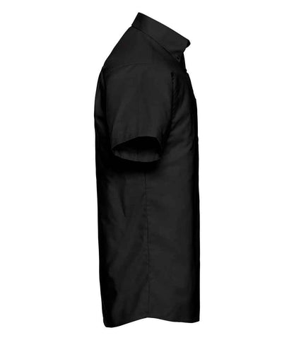 Russell 933M Black Right -  Ready to be Embroidered and Printed by Custard Workwear - Cheap Personalised and Customised Workwear in Nottinghamshire, Derbyshire and Leicestershire