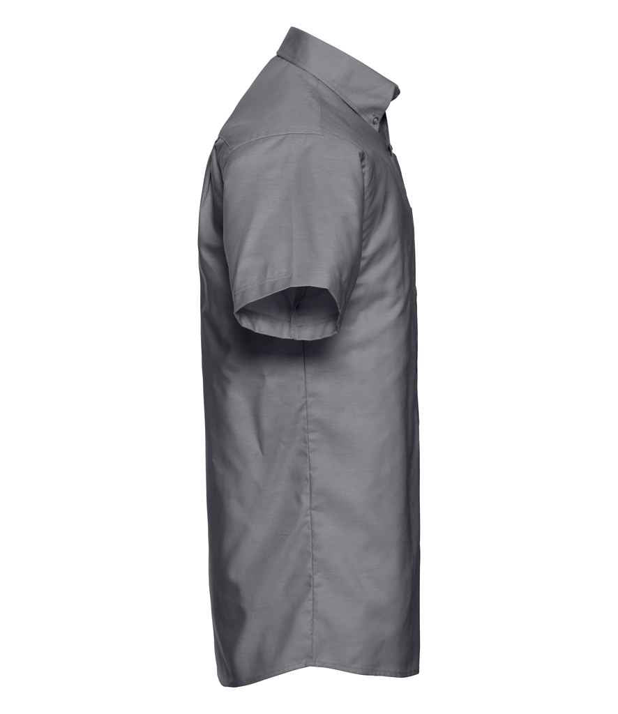 Russell 933M Silver Right -  Ready to be Embroidered and Printed by Custard Workwear - Cheap Personalised and Customised Workwear in Nottinghamshire, Derbyshire and Leicestershire