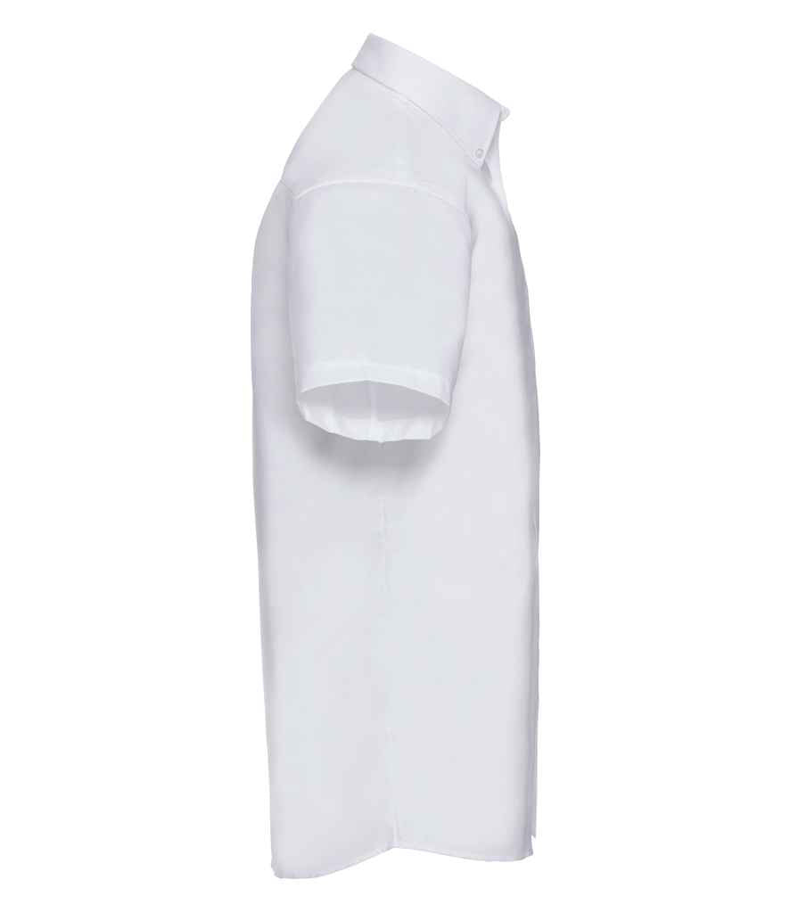 Russell 933M White Right -  Ready to be Embroidered and Printed by Custard Workwear - Cheap Personalised and Customised Workwear in Nottinghamshire, Derbyshire and Leicestershire