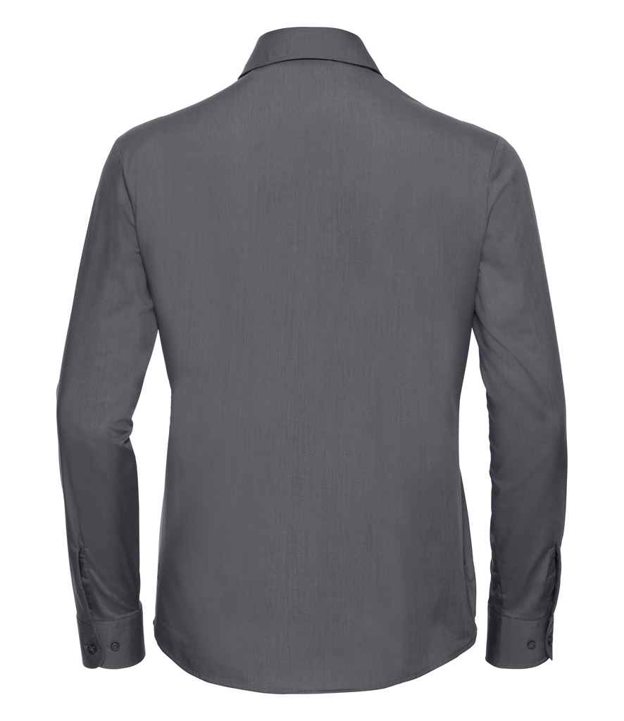 Russell 934F Convoy Grey Back -  Ready to be Printed by Custard Workwear - Cheap Personalised and Customised Workwear in Nottinghamshire, Derbyshire and Leicestershire