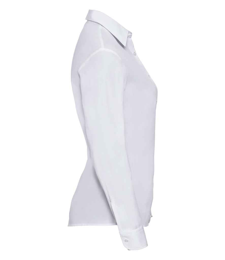 Russell 934F White Right -  Ready to be Printed by Custard Workwear - Cheap Personalised and Customised Workwear in Nottinghamshire, Derbyshire and Leicestershire