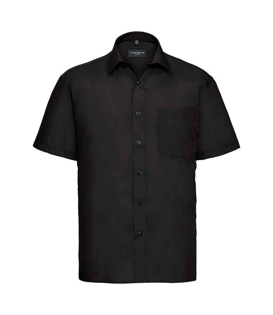 Russell 935M Black Front -  Ready to be Printed by Custard Workwear - Cheap Personalised and Customised Workwear in Nottinghamshire, Derbyshire and Leicestershire