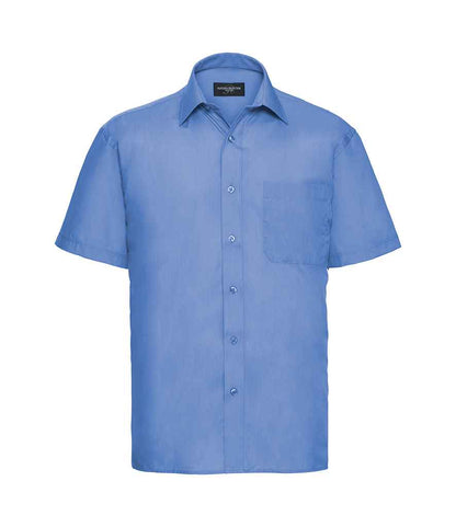 Russell 935M Corporate Blue Front -  Ready to be Printed by Custard Workwear - Cheap Personalised and Customised Workwear in Nottinghamshire, Derbyshire and Leicestershire