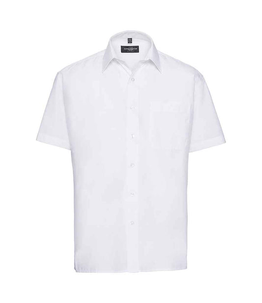 Russell 935M White Front -  Ready to be Printed by Custard Workwear - Cheap Personalised and Customised Workwear in Nottinghamshire, Derbyshire and Leicestershire