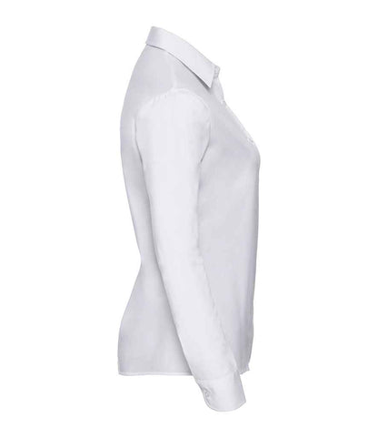 Russell 936F White Right -  Ready to be Embroidered and Printed by Custard Workwear - Cheap Personalised and Customised Workwear in Nottinghamshire, Derbyshire and Leicestershire