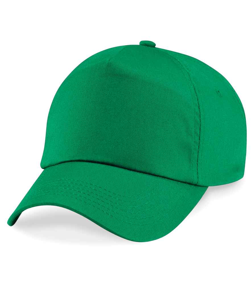 Beechfield BB10B Kelly Green Front -  Ready to be Printed by Custard Workwear - Cheap Personalised and Customised Workwear in Nottinghamshire, Derbyshire and Leicestershire