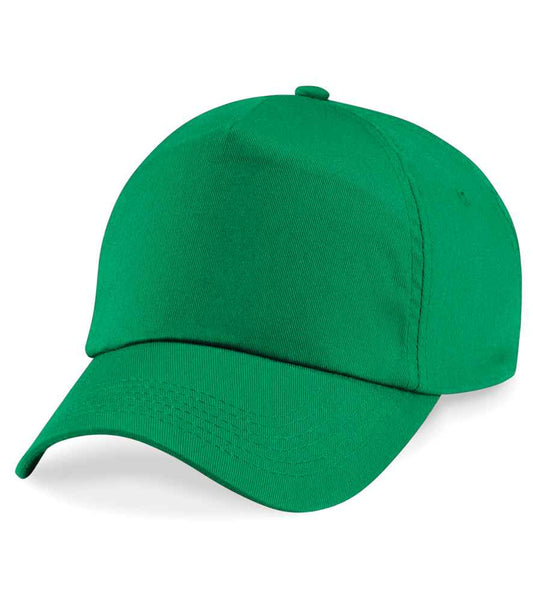 Beechfield BB10B Kelly Green Front -  Ready to be Printed by Custard Workwear - Cheap Personalised and Customised Workwear in Nottinghamshire, Derbyshire and Leicestershire