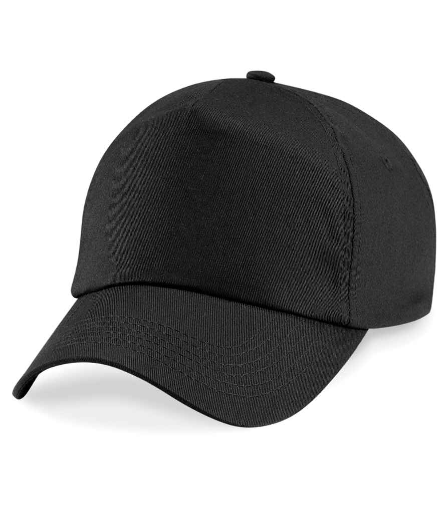 Beechfield BB10 Black Front -  Ready to be Printed by Custard Workwear - Cheap Personalised and Customised Workwear in Nottinghamshire, Derbyshire and Leicestershire