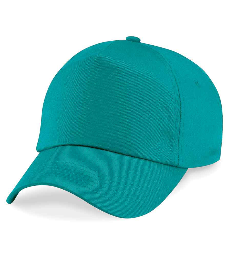 Beechfield BB10 Emerald Front -  Ready to be Printed by Custard Workwear - Cheap Personalised and Customised Workwear in Nottinghamshire, Derbyshire and Leicestershire