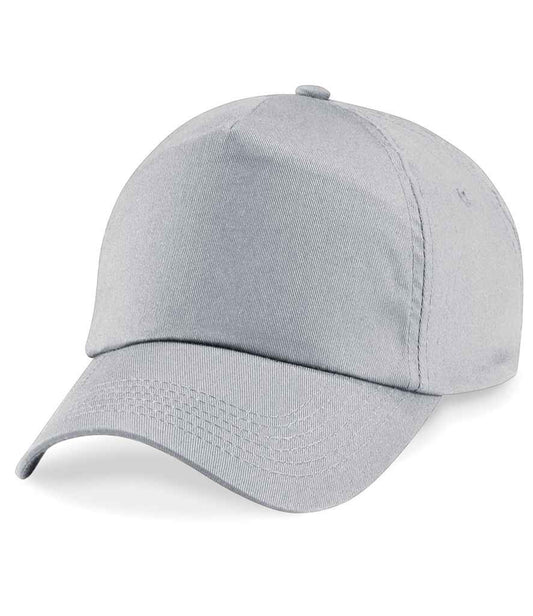 Beechfield BB10 Light Grey Front -  Ready to be Printed by Custard Workwear - Cheap Personalised and Customised Workwear in Nottinghamshire, Derbyshire and Leicestershire