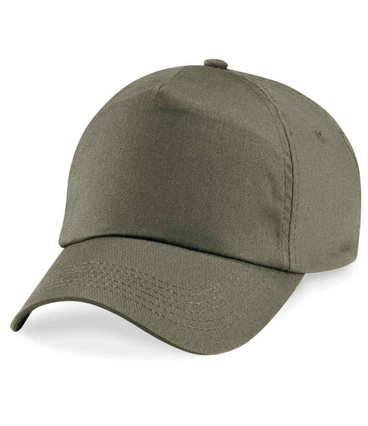 Beechfield BB10 Olive Green Front -  Ready to be Printed by Custard Workwear - Cheap Personalised and Customised Workwear in Nottinghamshire, Derbyshire and Leicestershire