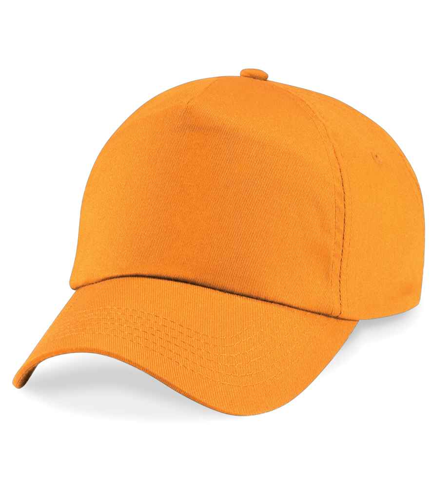 Beechfield BB10 Orange Front -  Ready to be Printed by Custard Workwear - Cheap Personalised and Customised Workwear in Nottinghamshire, Derbyshire and Leicestershire