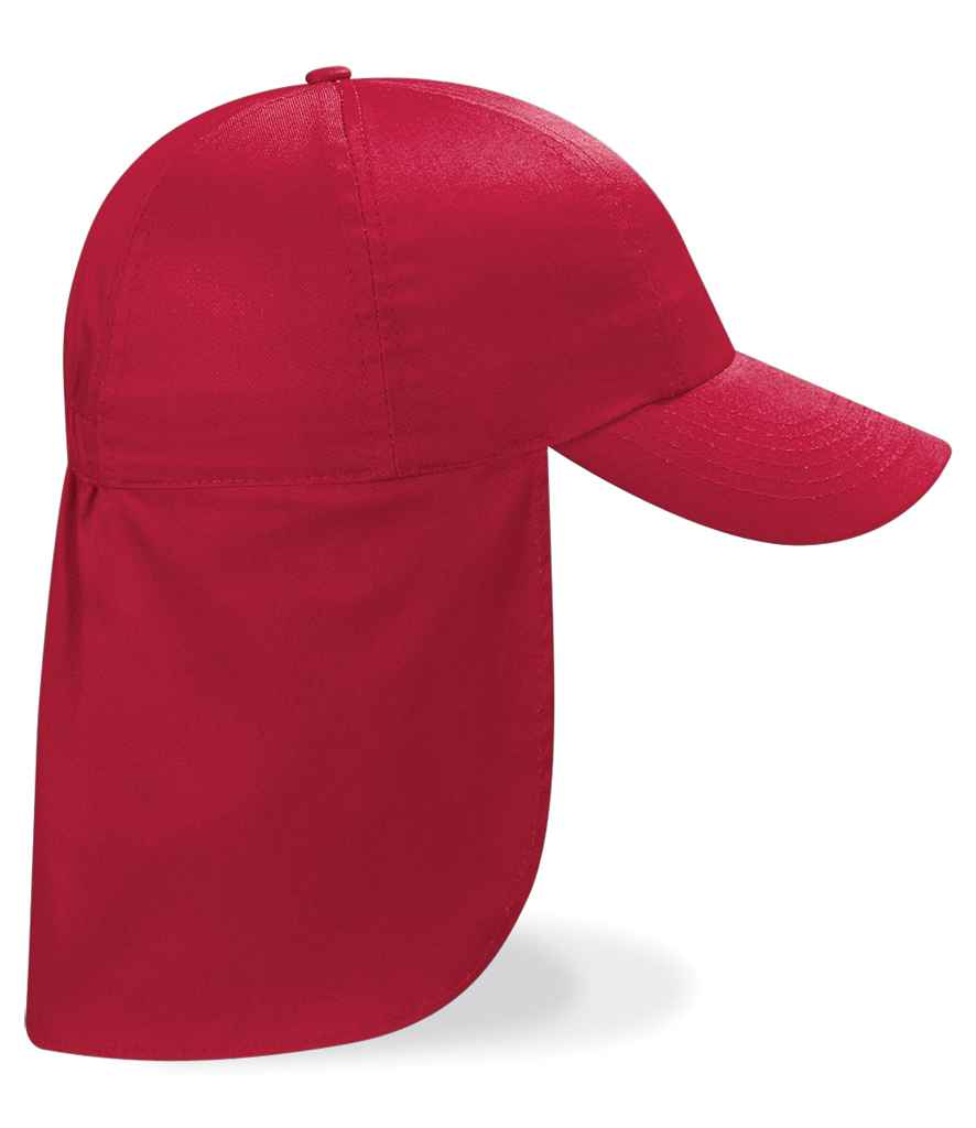 Beechfield BB11B Classic Red Front -  Ready to be Printed by Custard Workwear - Cheap Personalised and Customised Workwear in Nottinghamshire, Derbyshire and Leicestershire