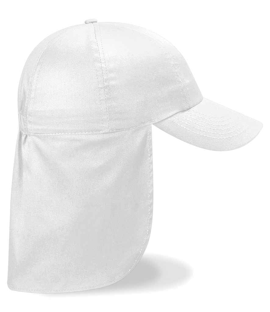 Beechfield BB11B White Front -  Ready to be Printed by Custard Workwear - Cheap Personalised and Customised Workwear in Nottinghamshire, Derbyshire and Leicestershire