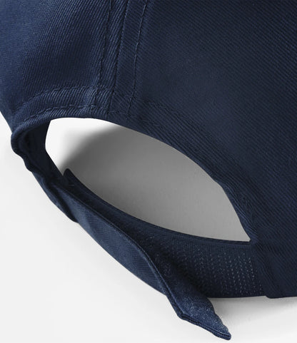 BB15C - Ultimate 5 Panel Cap with Sandwich Peak | French Navy/White