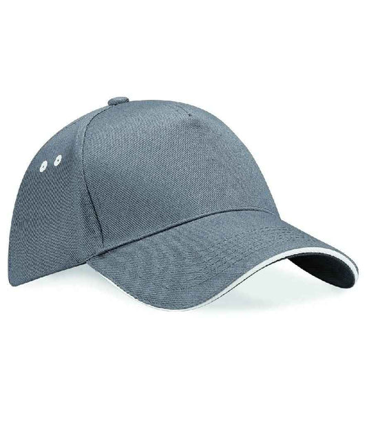 Beechfield BB15C Graphite Grey/Oyster Grey Front -  Ready to be Printed by Custard Workwear - Cheap Personalised and Customised Workwear in Nottinghamshire, Derbyshire and Leicestershire