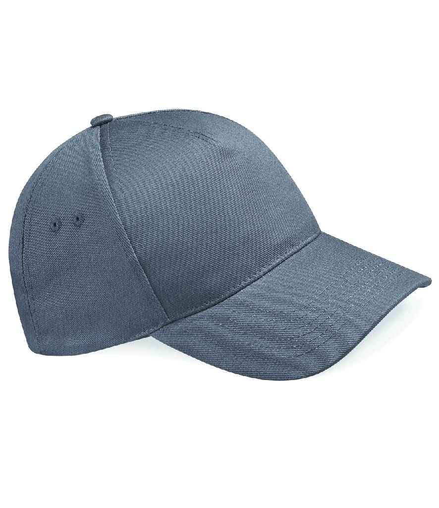 Beechfield BB15 Graphite Grey Front -  Ready to be Printed by Custard Workwear - Cheap Personalised and Customised Workwear in Nottinghamshire, Derbyshire and Leicestershire