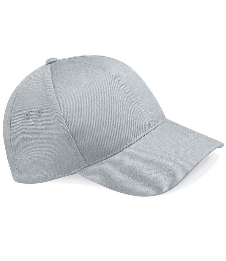Beechfield BB15 Light Grey Front -  Ready to be Printed by Custard Workwear - Cheap Personalised and Customised Workwear in Nottinghamshire, Derbyshire and Leicestershire