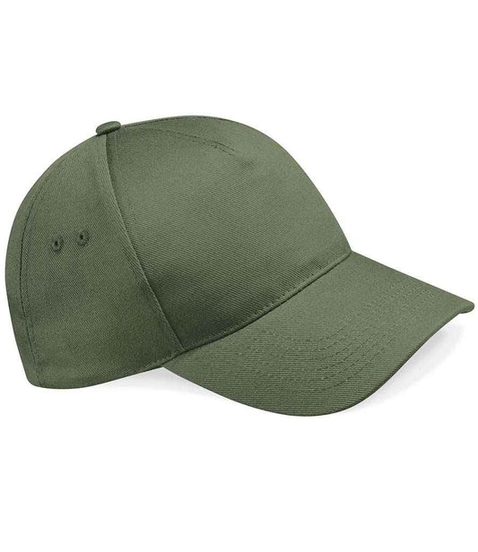 Beechfield BB15 Olive Green Front -  Ready to be Printed by Custard Workwear - Cheap Personalised and Customised Workwear in Nottinghamshire, Derbyshire and Leicestershire