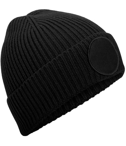 Beechfield BB332R Black Front -  Ready to be Printed by Custard Workwear - Cheap Personalised and Customised Workwear in Nottinghamshire, Derbyshire and Leicestershire