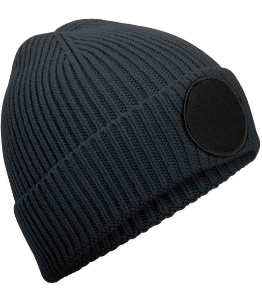 Beechfield BB332R Graphite Grey/Black Front -  Ready to be Printed by Custard Workwear - Cheap Personalised and Customised Workwear in Nottinghamshire, Derbyshire and Leicestershire