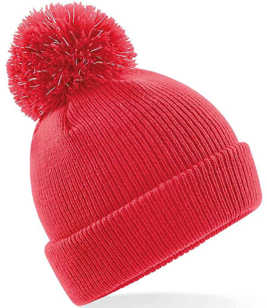 Beechfield BB406B Bright Red Front -  Ready to be Embroidered by Custard Workwear - Cheap Personalised and Customised Workwear in Nottinghamshire, Derbyshire and Leicestershire