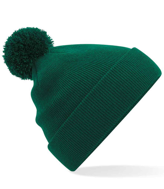Beechfield BB426B Bottle Green Front -  Ready to be Embroidered by Custard Workwear - Cheap Personalised and Customised Workwear in Nottinghamshire, Derbyshire and Leicestershire
