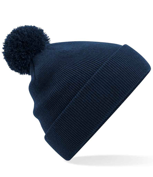 Beechfield BB426B French Navy Front -  Ready to be Embroidered by Custard Workwear - Cheap Personalised and Customised Workwear in Nottinghamshire, Derbyshire and Leicestershire